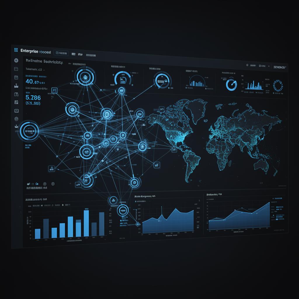 Sanadi enterprise telemetry dashboard